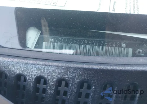 2006 Chevrolet Silverado 1500 Work Truck из США, поврежденный, VIN 3GCEC14X96G176642